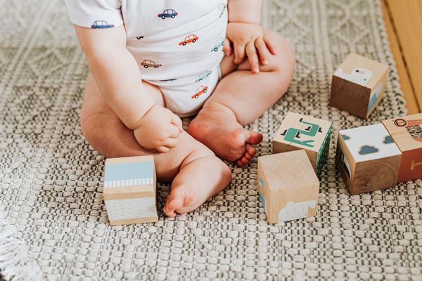 Wooden toy blocks